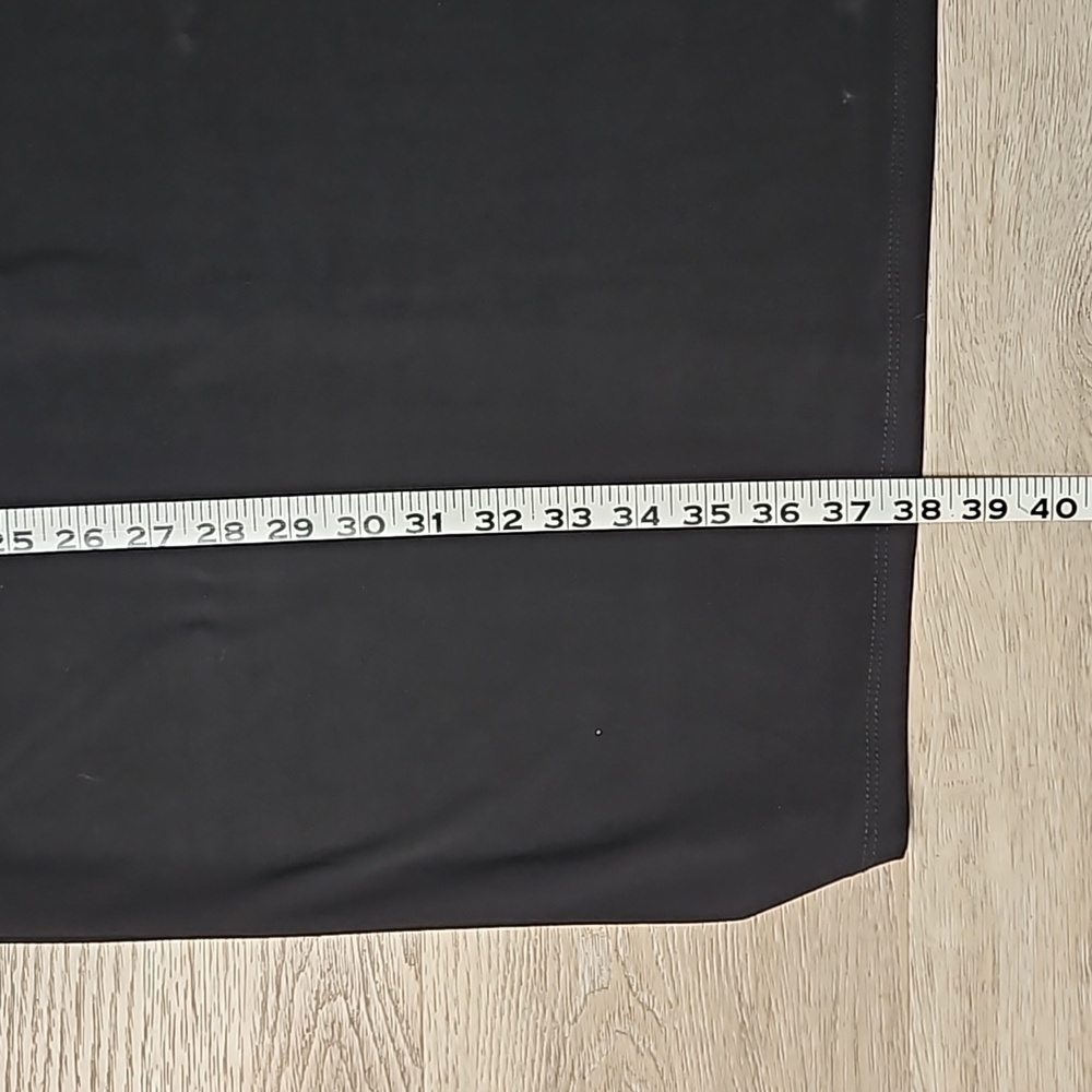 CACHET black midi dress with sheer sleeve embellishments size 8 - Picture 11 of 11